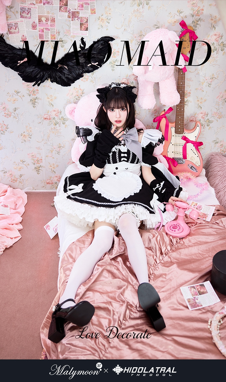 即日発送】ラブデコレイトミャオメイド《オリジナルコスプレ11点セット