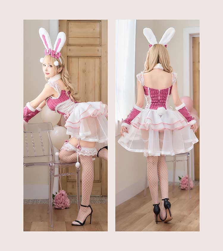 ビビッドピンクは予約】ベルチュールツイードバニー《オリジナル