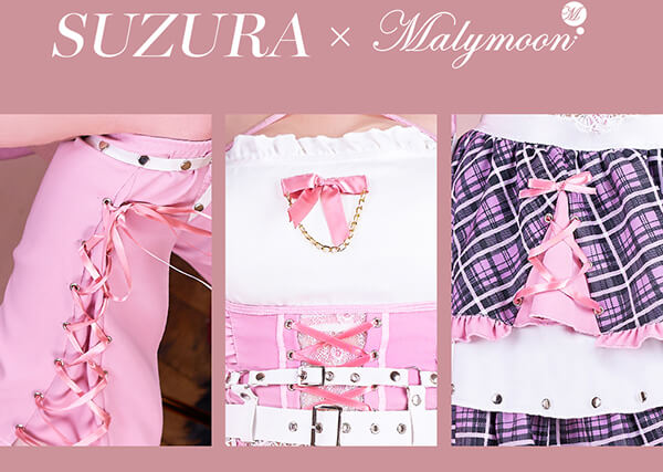 即日発送】【すずらコラボ】ガーリーウインクハーネスロックデビル