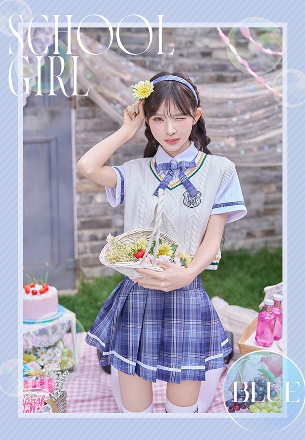 即日発送】アイドルモードスクールガールコスチューム《オリジナル