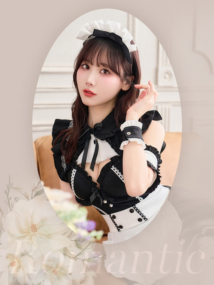 即日発送】ロココノワールレザーメイド2TYPE《オリジナルコスプレ7-8点