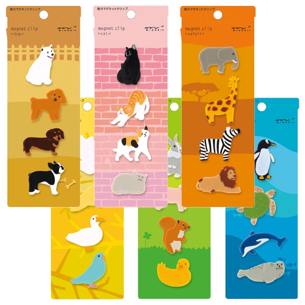 MIDORI ミドリ／デザインフィル] magnet clip＜マグネットクリップ＞ 4