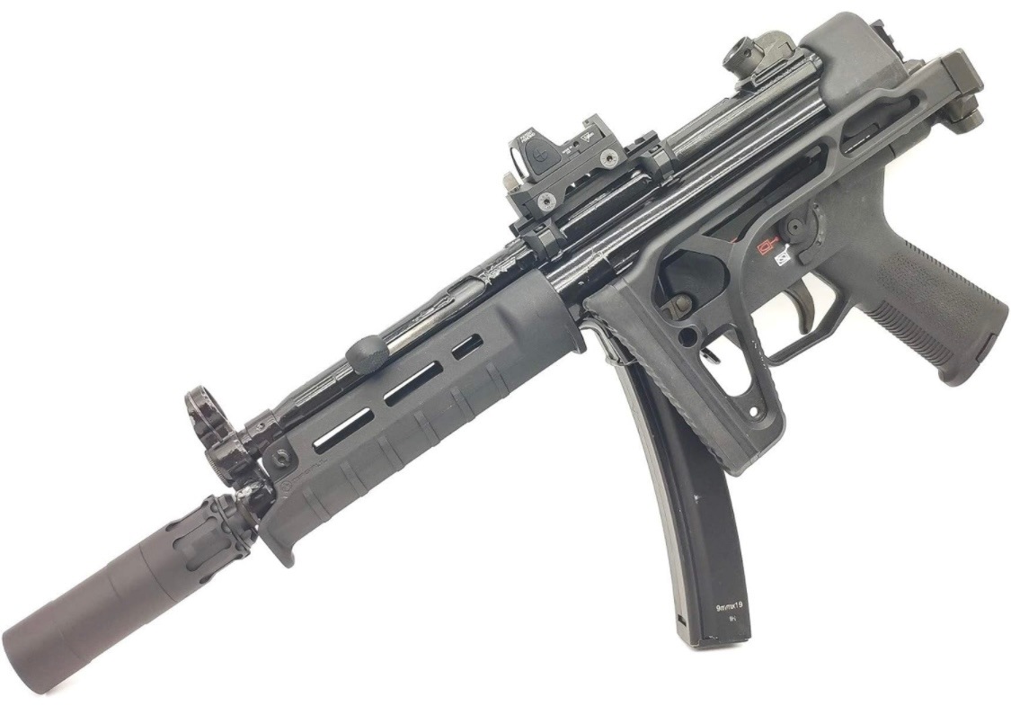 Rugged Suppressors Obsidian 9mm type 逆14mm 【RGW製 東京マルイ VFC