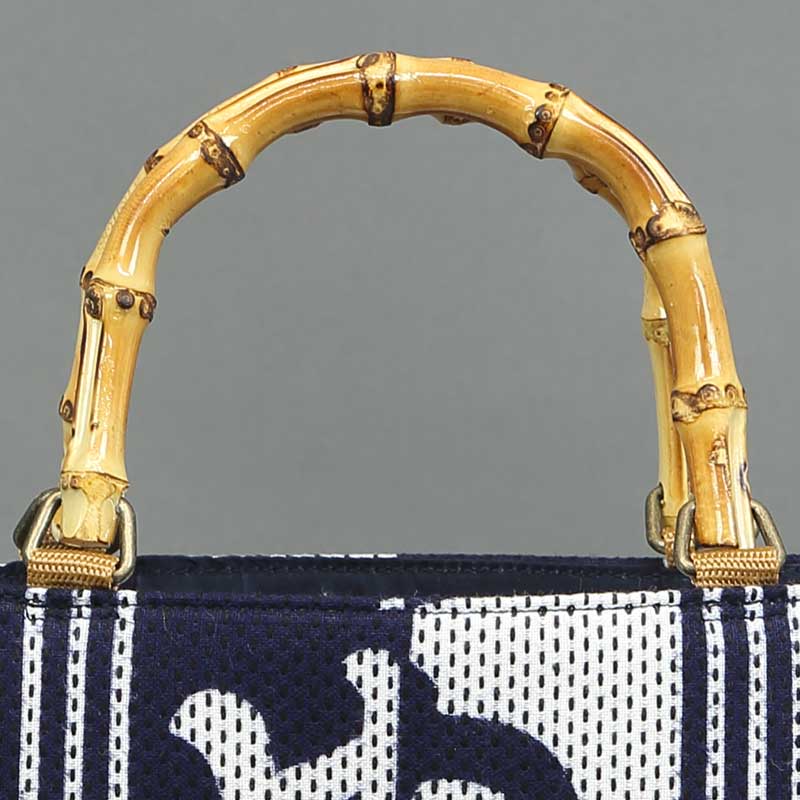 かぐや手提（バンブーバッグ）【構わぬ｜鎌輪奴】祭用品専門店浅草絆纒