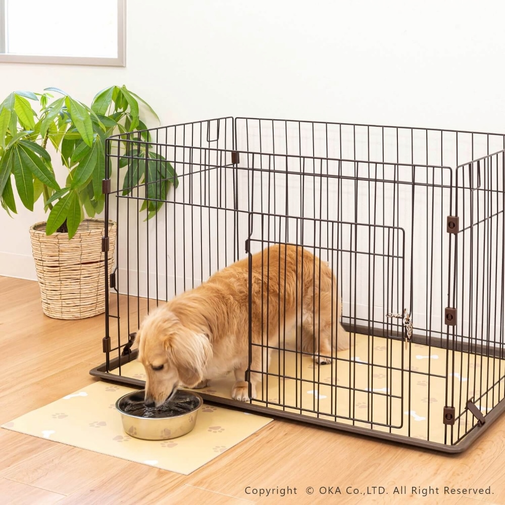 ラクペトモ ケージマット 約65×90cm （ 拭ける カットできる ペット