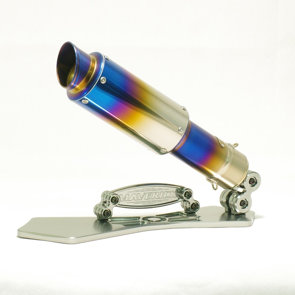 MAVERICK 汎用サイレンサー Mv1type チタングラデーション（サーキット