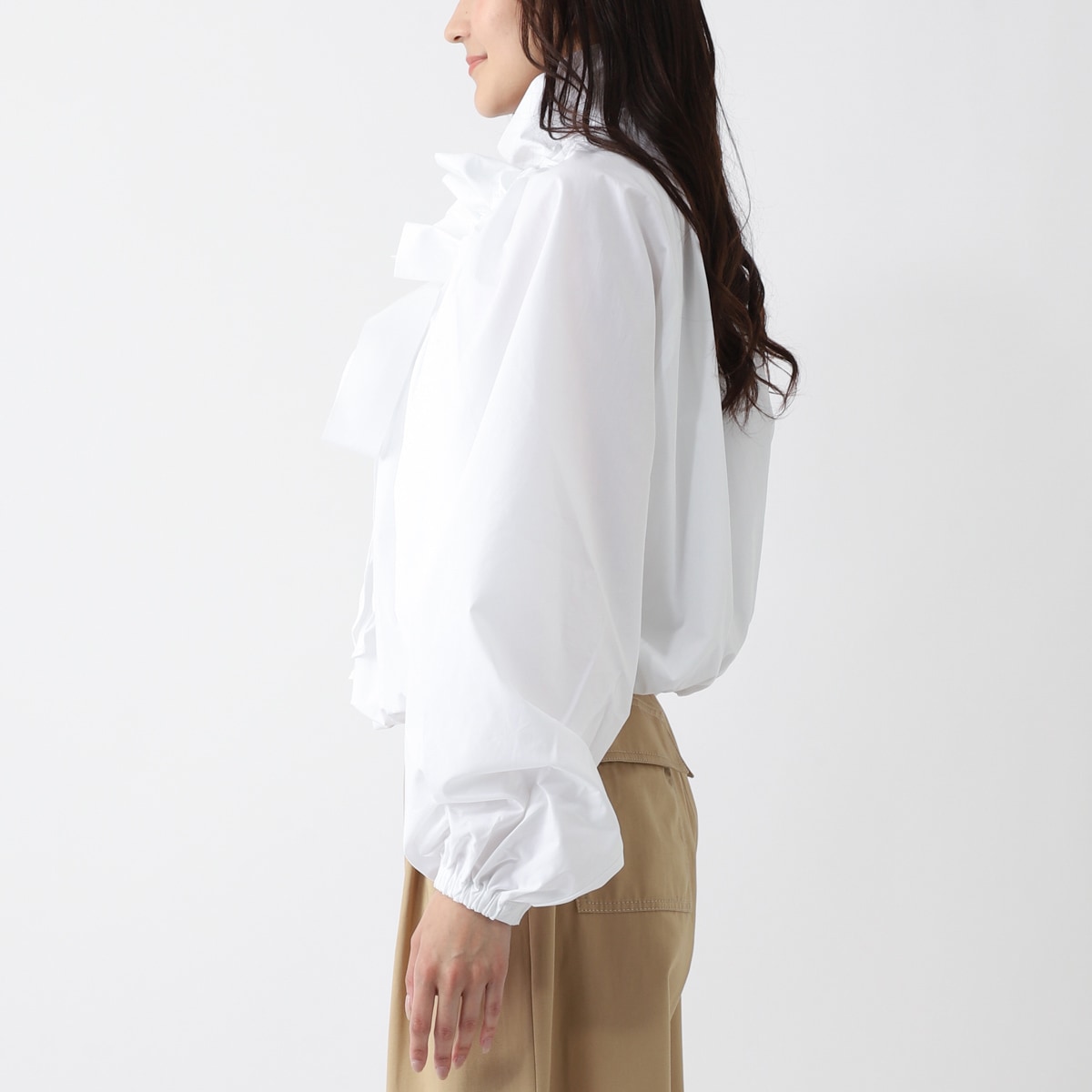 アウトレット】【ラスト1点】Patou パトゥ ブラウス/GG LONG SLEEVES