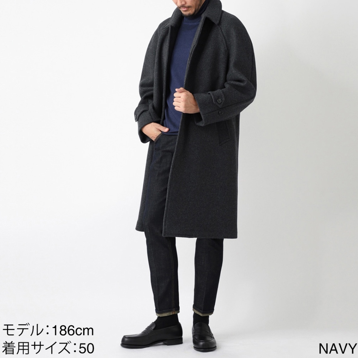 Gran Sasso グランサッソ タートルネックニット/CICLISTA M/L VINTAGE