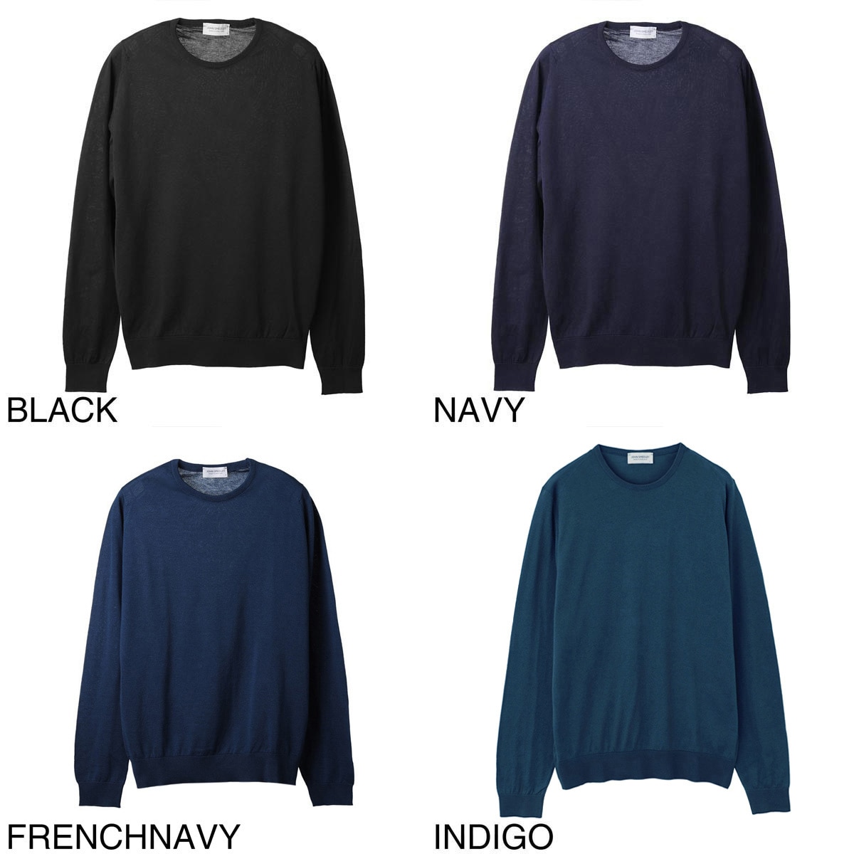 JOHN SMEDLEY ジョンスメドレー クルーネック ニット/HATFIELD シー