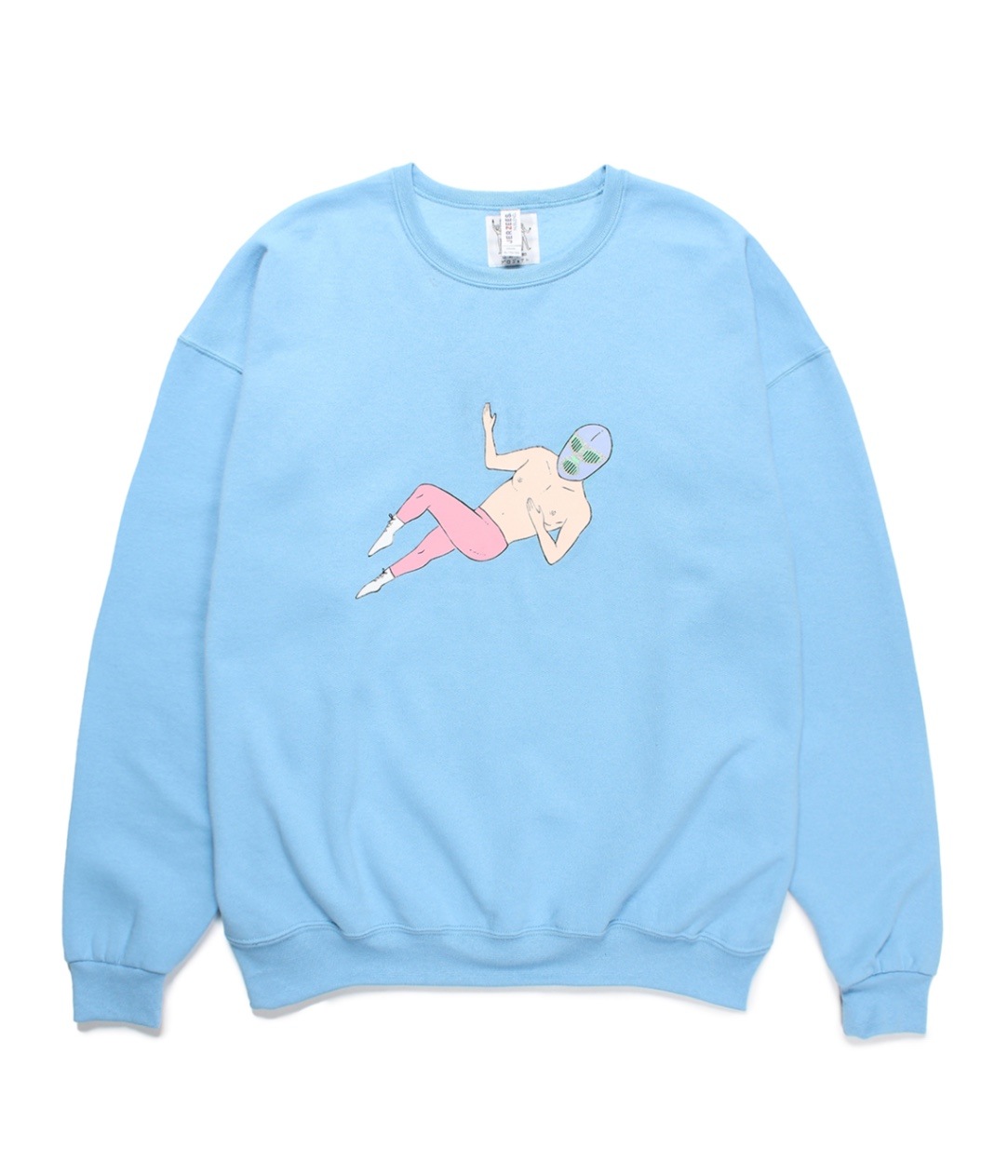 世界平和プロジェクト / SWEAT SHIRT (TYPE-4)【BLUE】｜WACKO MARIA