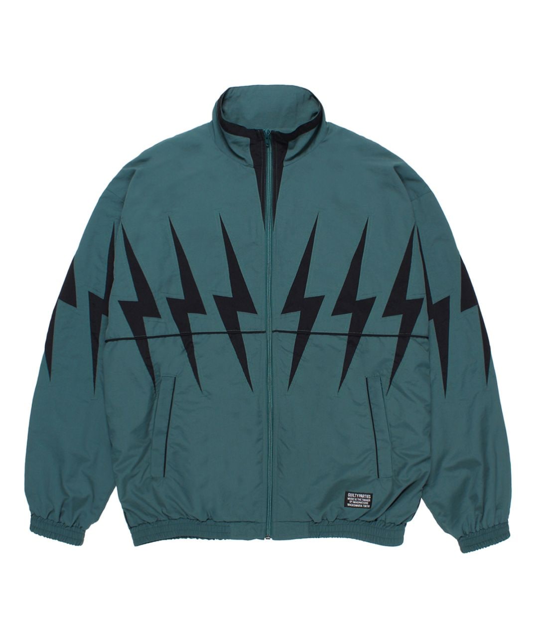 NYLON TRACK JACKET (TYPE-3)【GREEN】｜WACKO MARIA｜MELTING POT