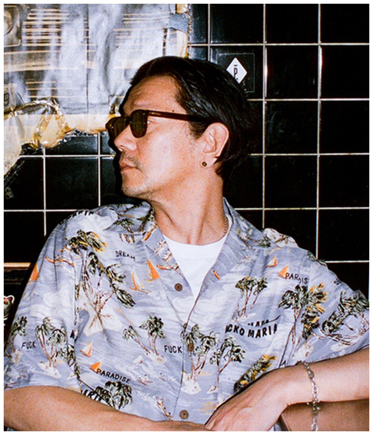 JULIUS TART OPTICAL / GLASSES - AR46【BURGUNDY】｜WACKO MARIA