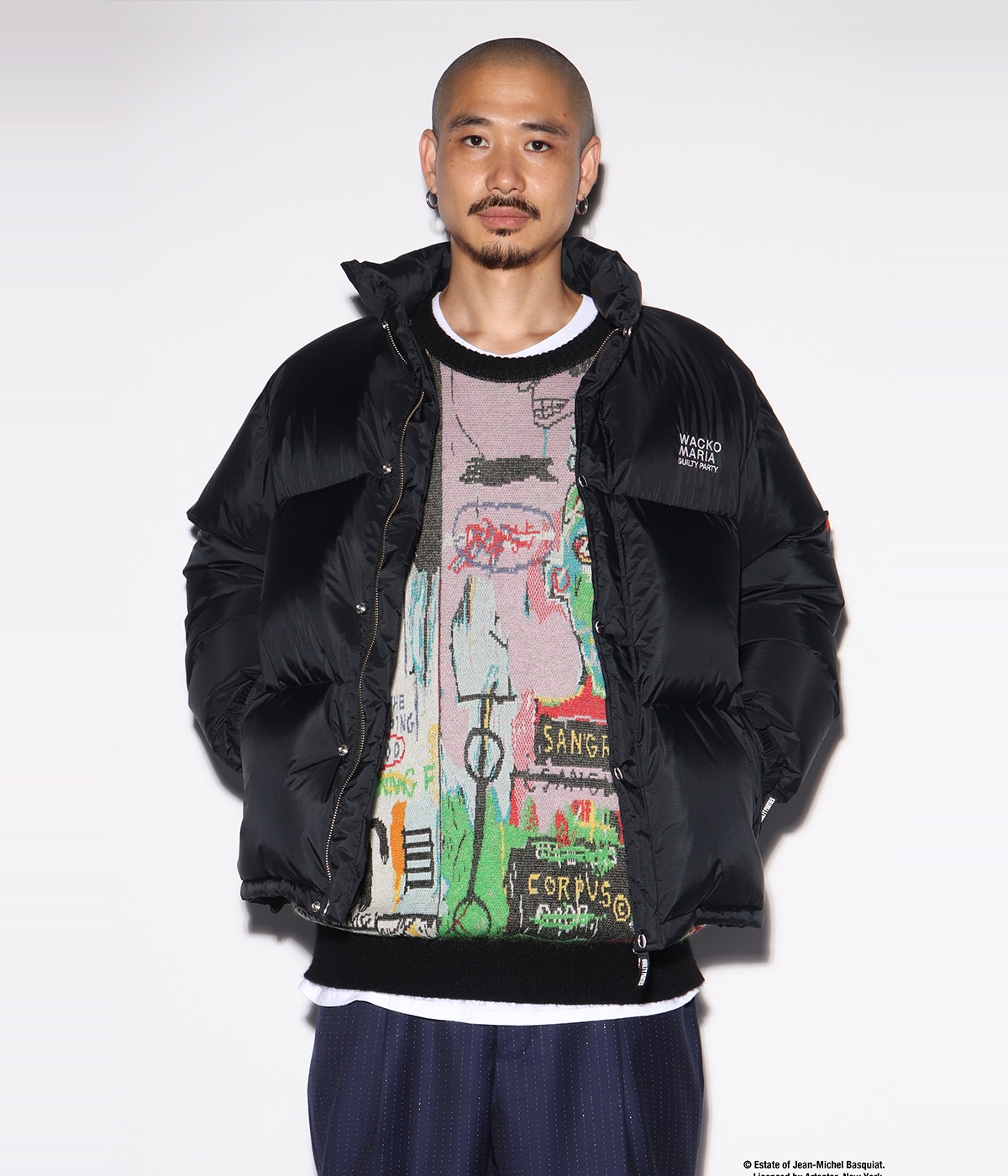 DOWN JACKET (TYPE-1) -NANGA-【BLACK】｜WACKO MARIA｜MELTING POT
