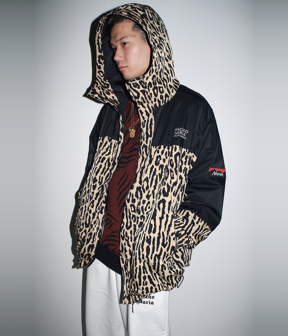 LEOPARD MOUNTAIN PARKA -NANGA-【BEIGE】｜WACKO MARIA｜MELTING POT