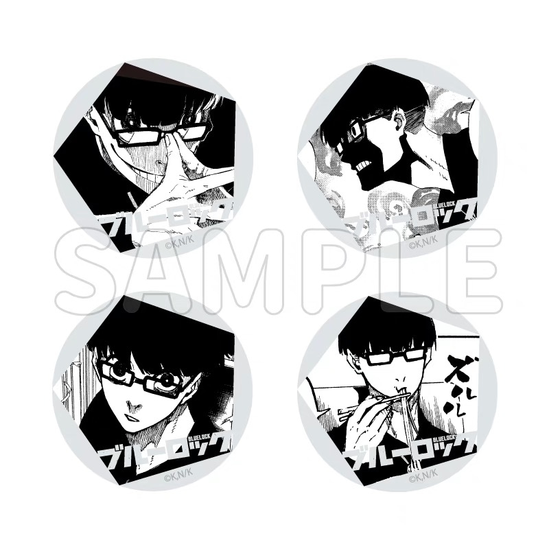 11/2〆切】ブルーロック キャラ別トレーディング缶バッジ 絵心甚八（24年2