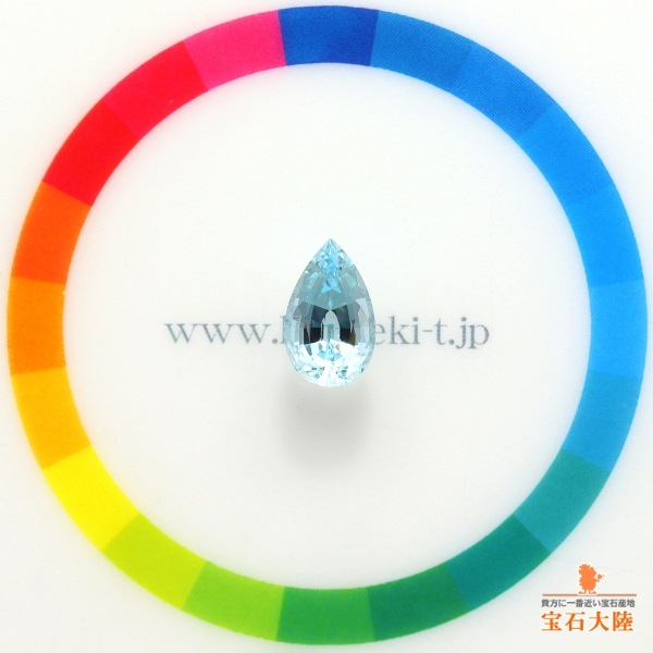 天然アクアマリン 1.93ct 【煌めくアクアブルー】 上質 マダガスカル