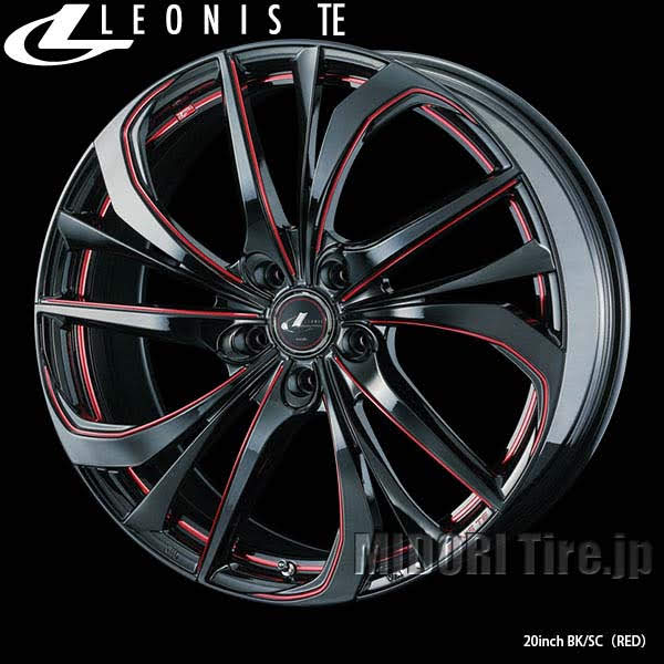 Weds LEONIS TE｜ 19インチ×8.0〈4枚〉｜ドレスアップホイール