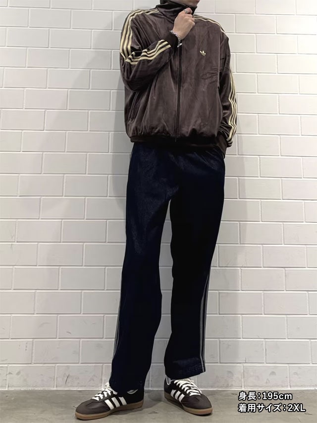 アディダス オリジナルス adidas Originals FB トラックトップ ベロア