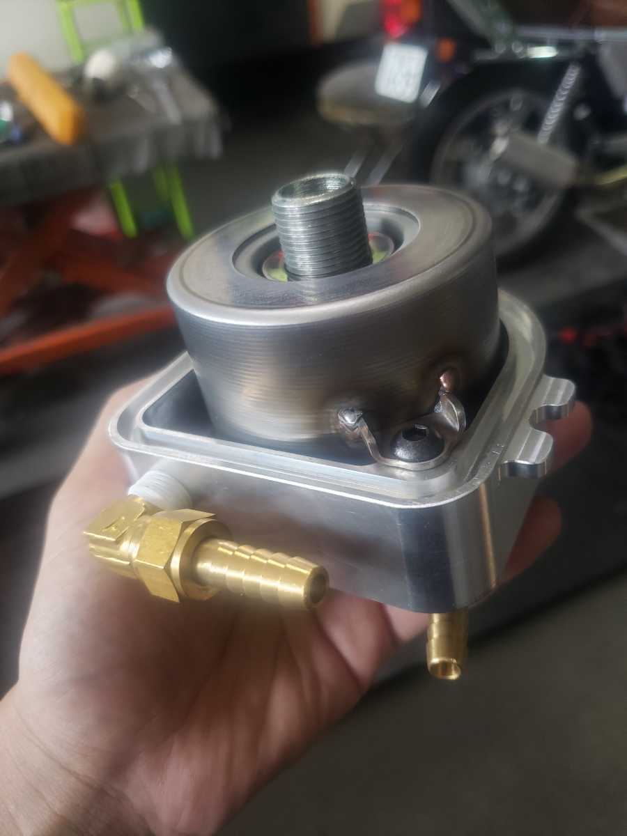 ホーク オイルクーラー 取り出し PT1/4 CB250t CB400t CB250n CB400n