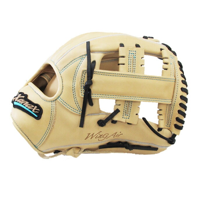 グリーン/右投げのみ】XANAX（ザナックス）軟式用グラブ ウィング