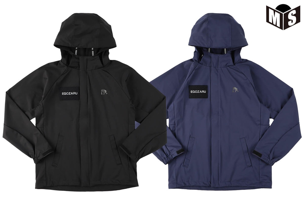 2色展開】エゴザル EGOZARU 3LAYERマウンテンフーディ【EZJK-F2105