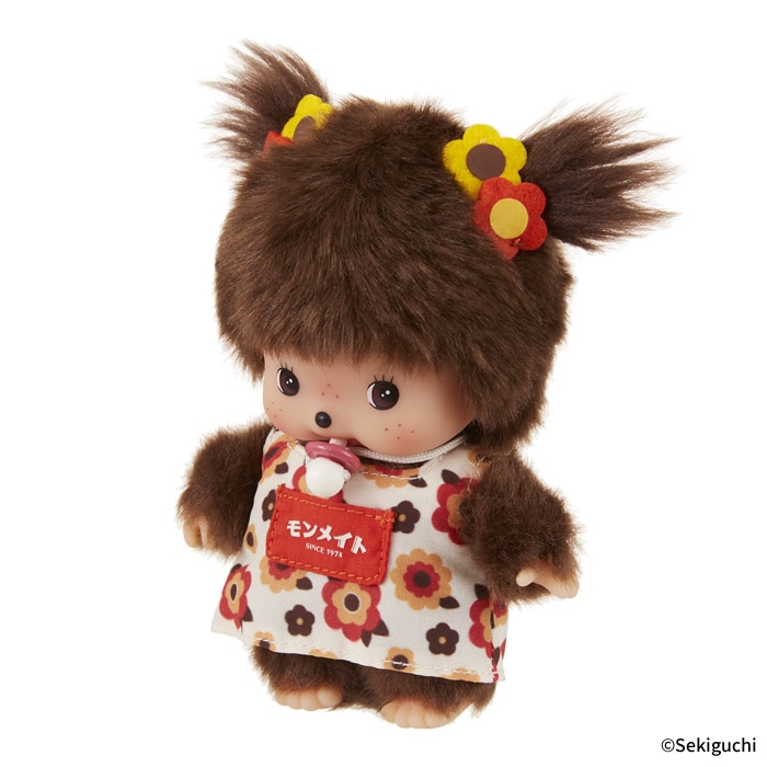 モンメイト(オレンジ) ベビチッチ S 女の子|【ぬいぐるみのセキグチ