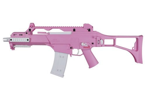 UMAREX・電動ガンフルセット・H&K・G36C Competition ピンクパステル