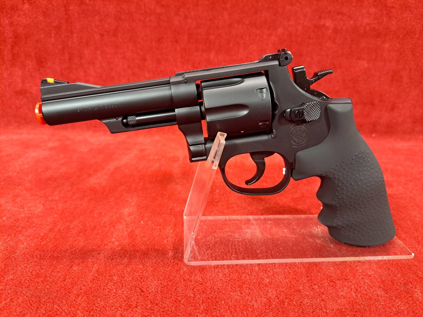 店内全品5％OFFクーポン】クラウン カート式 ガスリボルバー S&W M19 4