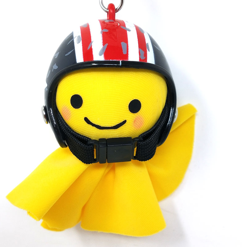 てるぼう＆ヘルメットキーホルダーセット『アメリカン』 雨 梅雨