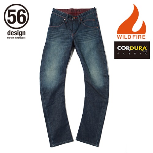56design x EDWIN 056 Rider Jeans CORDURA WILD FIRE/ライダー