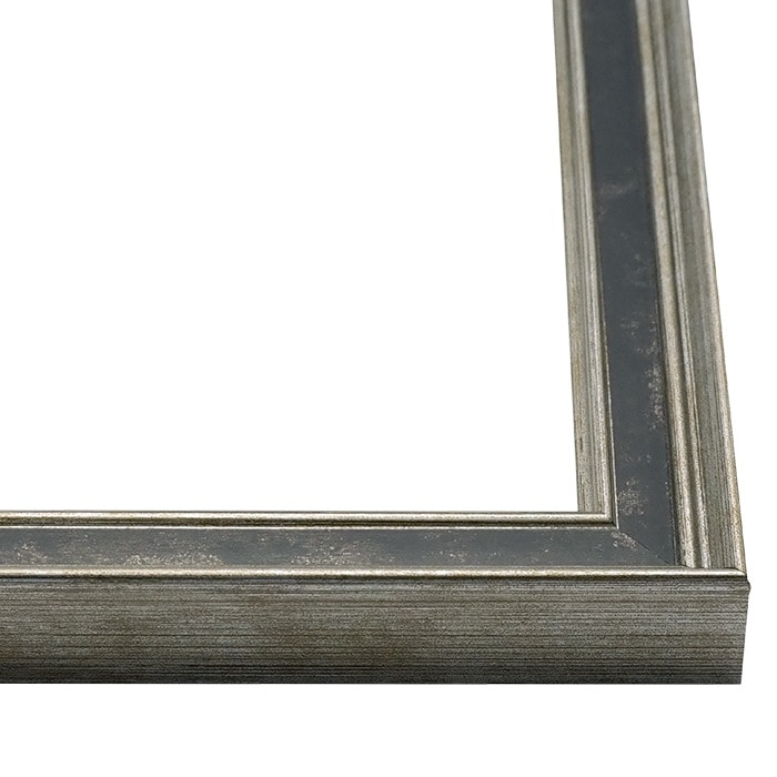 写真用額縁 DS6769/シルバー 写真六つ切（254×203mm） 前面UVカット