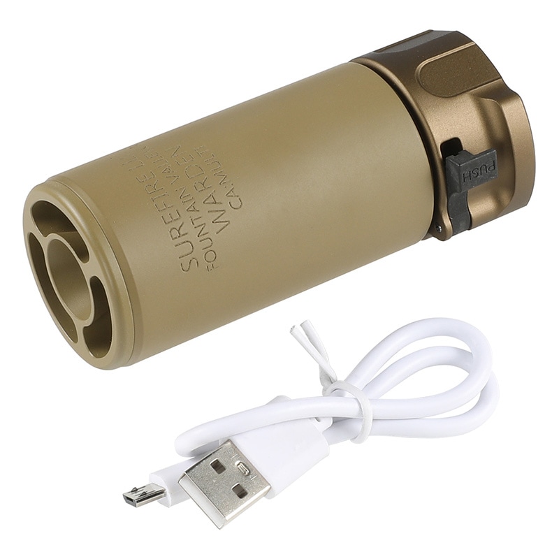 5KU SF Wardenタイプ サイレンサー (14mm逆ネジ/マズルフラッシュ