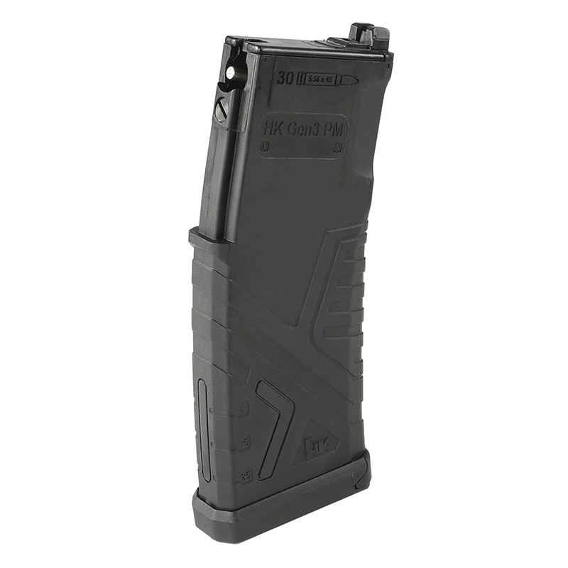 GHK CO2マガジン HK Gen3 PMスタイル HK416 AR M4用 スペアマガジン 30
