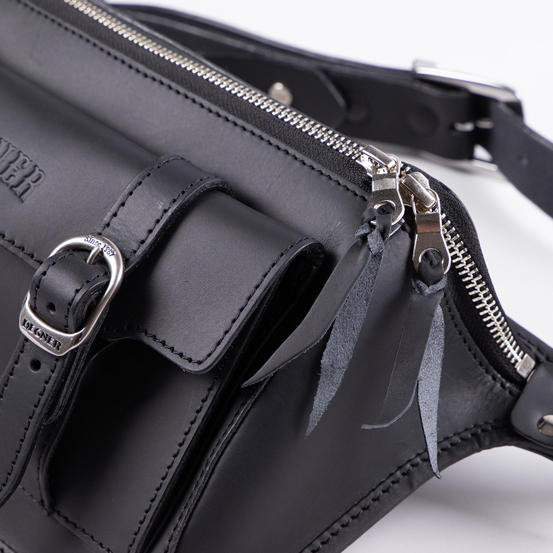 バイク カウレザーボディバッグ [W-106] カジュアルバッグ,ワン