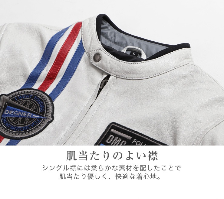 バイク レザートリコロールジャケット [21SJ-2] ウェア,メンズ