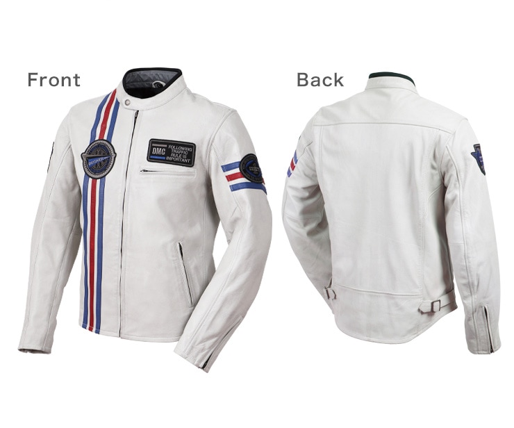 バイク レザートリコロールジャケット [21SJ-2] ウェア,メンズ