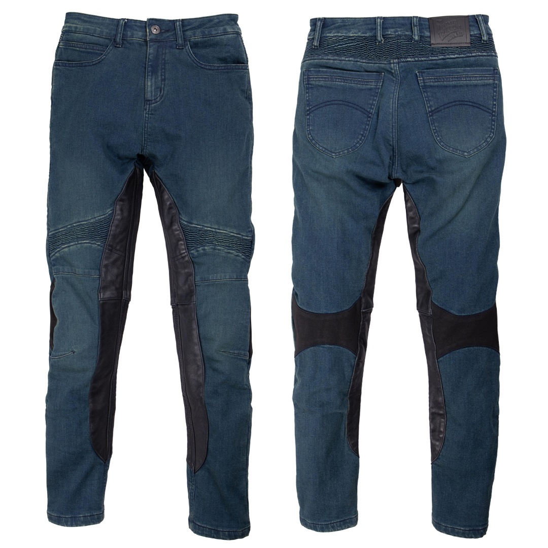 バイク カップ付きデニムパンツ レディース[FRP-41V] ウェア