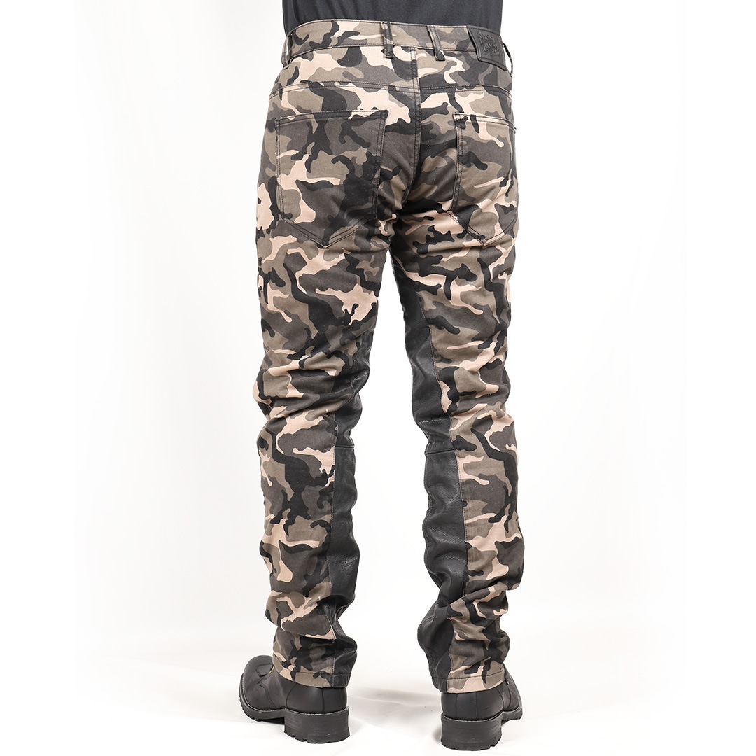 バイク 【カモフラージュ柄】メンズコットンパンツ[DP-32] ウェア