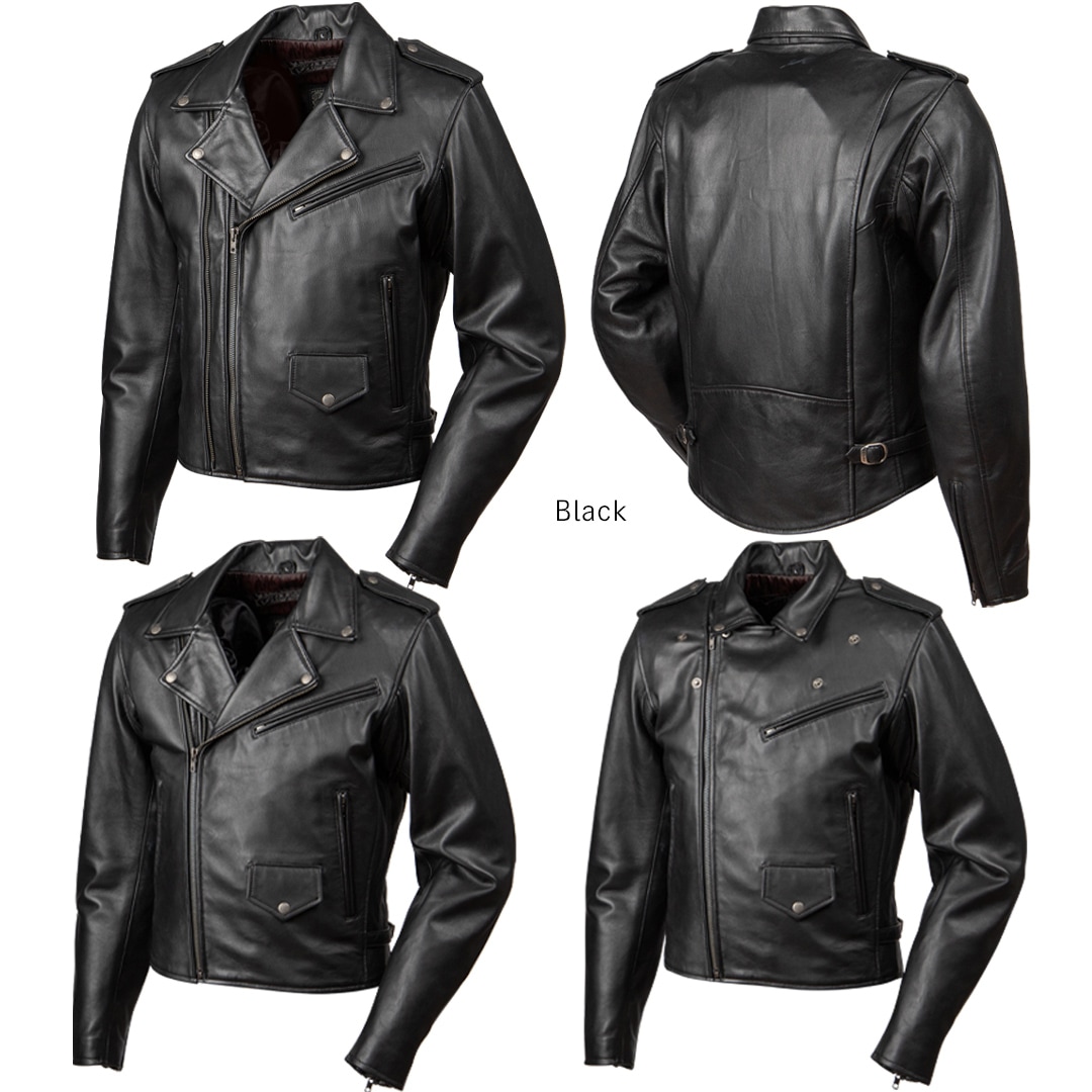 バイク レザージャケット[24WJ-4] ウェア,メンズ,ジャケット,素材別