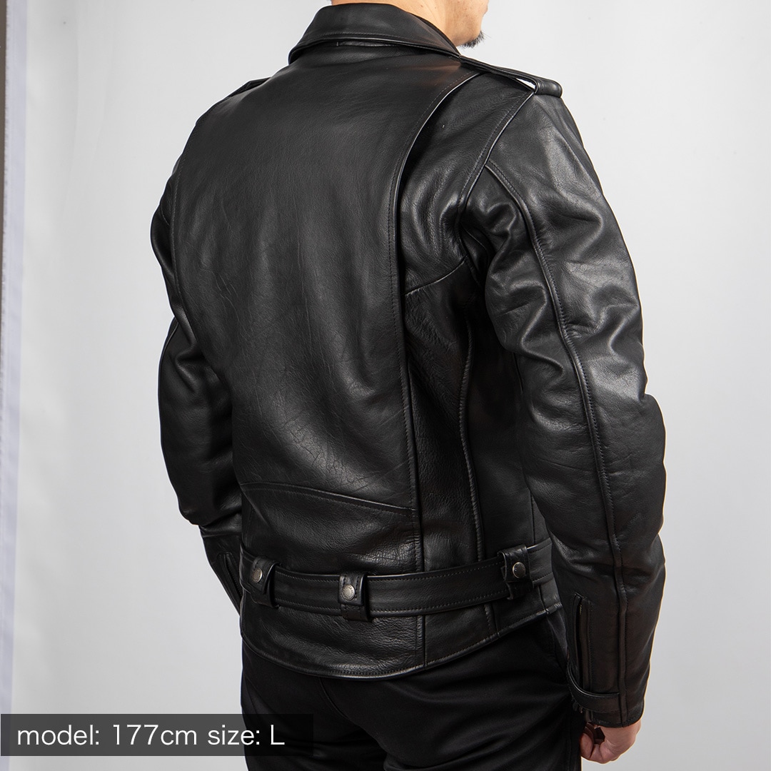 バイク カウレザーダブルジャケット[19WJ-15] ウェア,メンズ