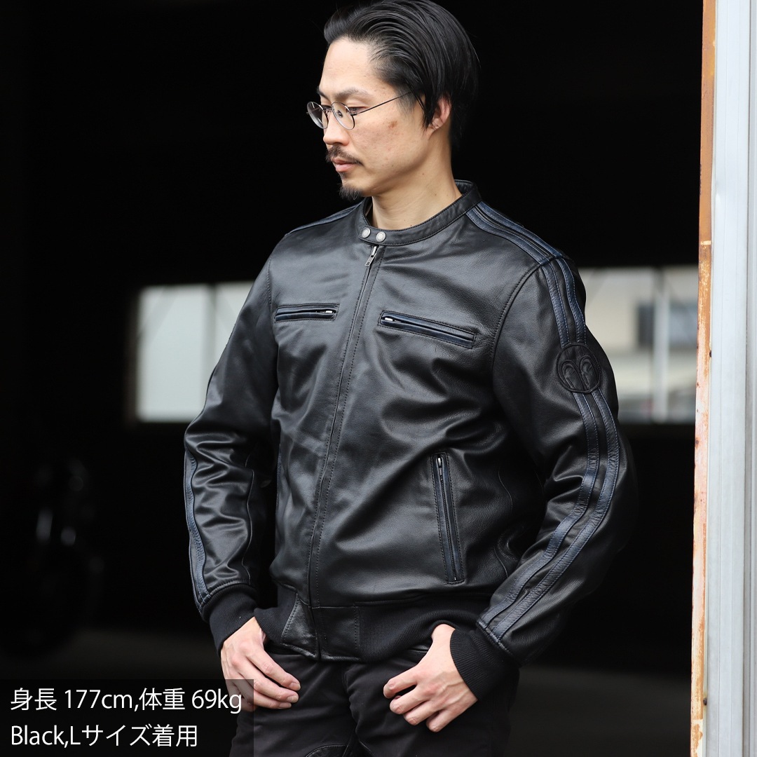 バイク 【SP忠男コラボ】SP忠男レザージャケット[SPJ-6] ウェア,メンズ