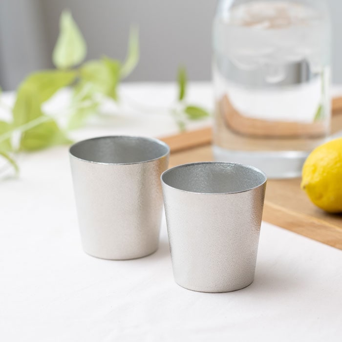 タンブラー 2ヶセット｜錫製雑貨・酒器の通販は能作オンラインショップ