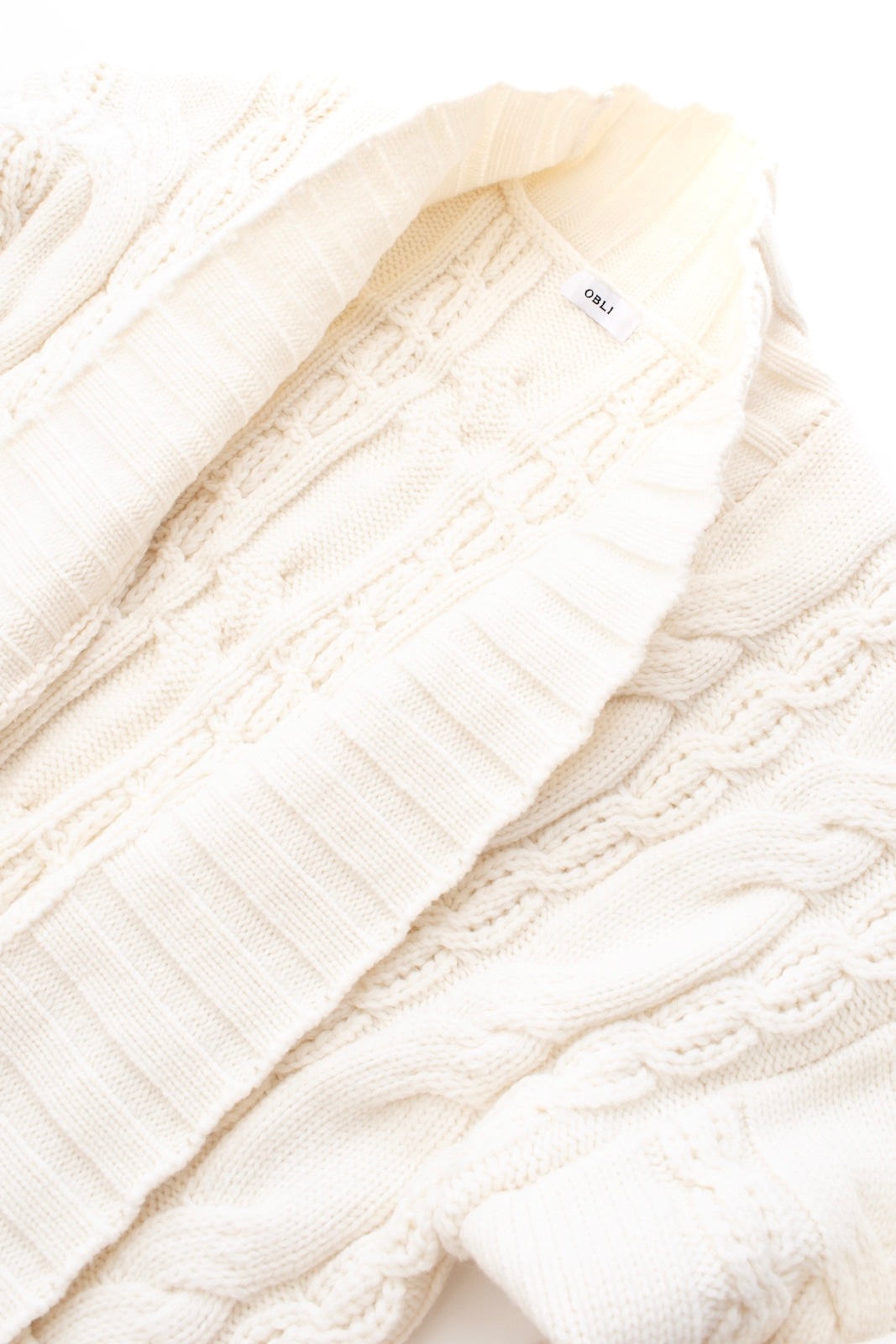 ロングニットカーディガン【残り3点】 | TOPS | OBLI