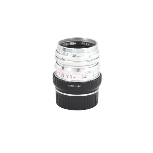 興和光器 KOWA 50mm F1.8 ライカM改造 No.434921 興和光器 KOWA 50mm