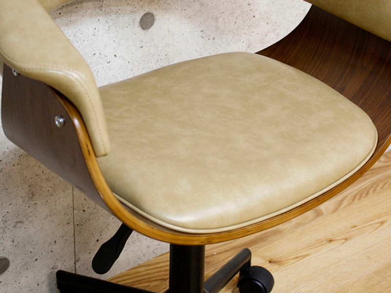 レトロ感漂うアンティークワークチェアー チェア デスクチェア