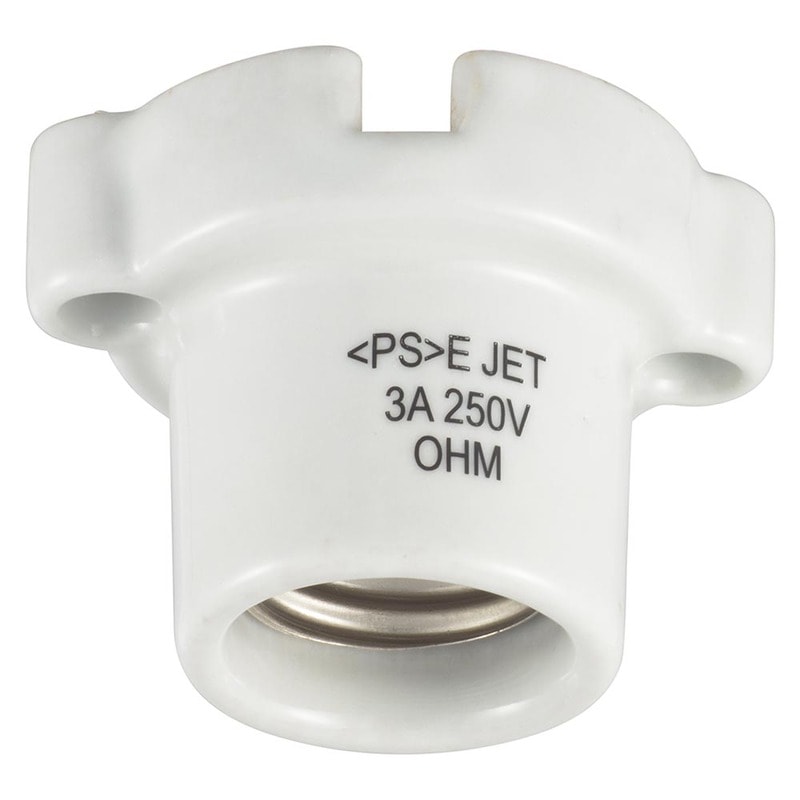 磁器レセプタクル E26用ホワイト｜HS-L26ZR-W 00-7073｜通販ならオーム