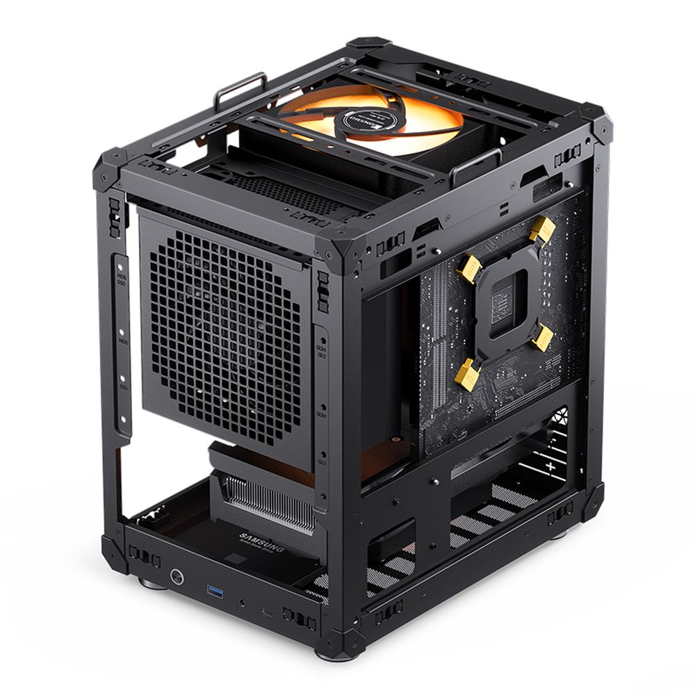Jonsbo C6 ITX Black | PCパーツ,PCケース,Mini-ITX対応ケース | OLIOSPEC