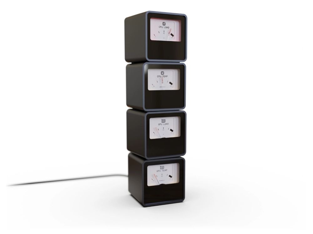 STREACOM VU1 - Dynamic Analogue Dial Single DIAL Black 増設用 | PC