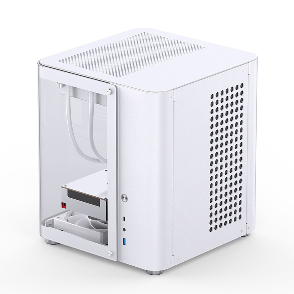 Jonsbo TK-1 2.0 White | PCパーツ,PCケース,Micro-ATX対応ケース