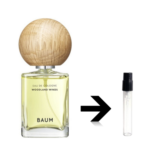 BAUM 1 ウッドランド ウインズ オーデコロン バウム アトマイザー